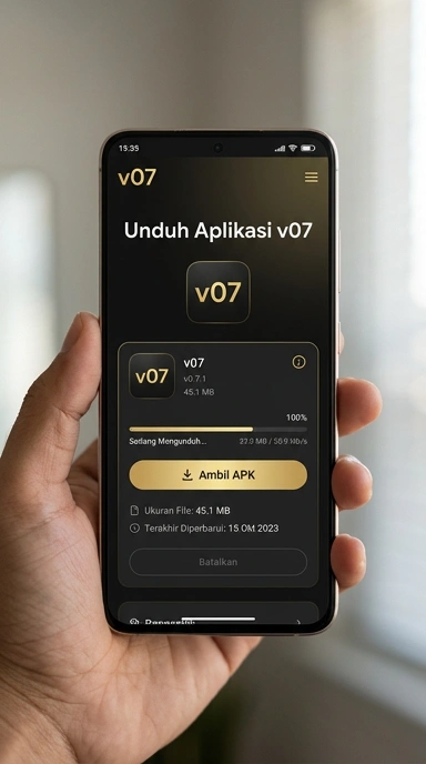 Tampilan halaman APK v07